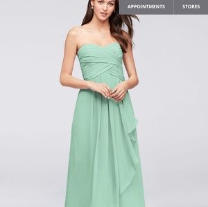 New mint green davids bridal bridesmaid dress 14